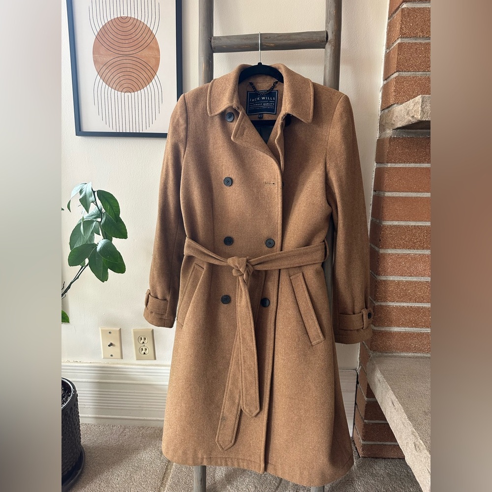 Jack Wills Woman’s Wool Trench Coat - US 6